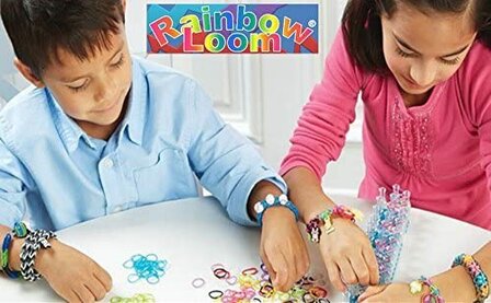 Rainbow Loom oranje opaque 600 stuks