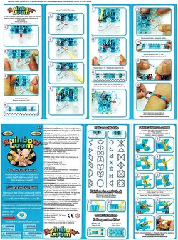 Rainbow Loom oranje opaque 600 stuks