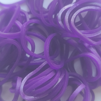 Rainbow Loom lila opaque 600 stuks