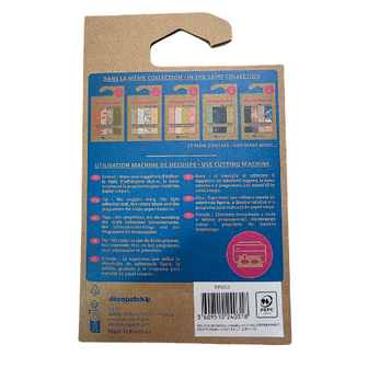 Decopatch papier Mix &amp; Patch Shades of Blue