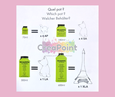 D&eacute;copatch plantaardige lijm 180 ml.