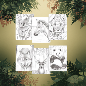 Odelia kleurboek volwassenen - thema animals