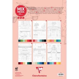 Odelia kleurboek volwassenen - thema shopfronts