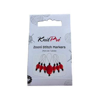 KnitPro stekenmarkeerders 1x 7stuks tangerine