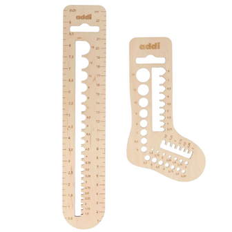 Addi Calibro brei- en haaknaaldenmeter set 