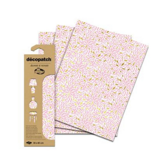 Decopatch Papier Set Zoete Inval Hotfoil | 3 vellen