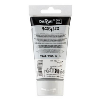 Darwi For You acrylverf 75 ml in tube neutraal grijs