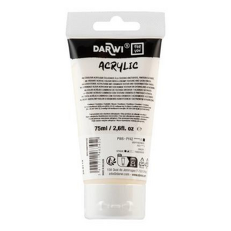 Darwi For You acrylverf 75 ml in tube ivoorwit