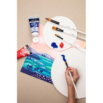 Darwi For You acrylverf 75 ml in tube Indisch geel