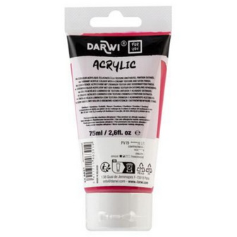 Darwi For You acrylverf 75 ml in tube primair magenta
