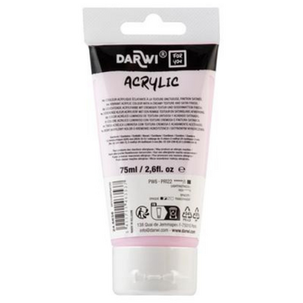 Darwi For You acrylverf 75 ml in tube quinacridone roze