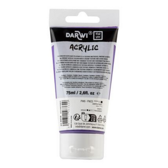 Darwi For You acrylverf 75 ml in tube licht violet
