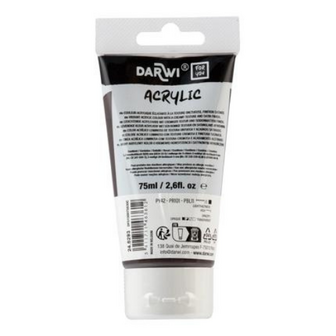 Darwi For You acrylverf 75 ml in tube van dyck bruin