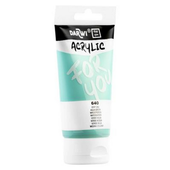 Darwi For You acrylverf 75 ml in tube watergroen