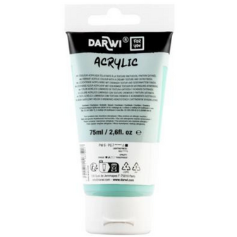Darwi For You acrylverf 75 ml in tube watergroen