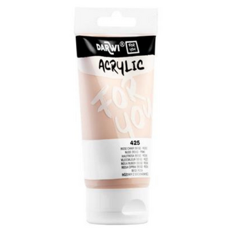 Darwi For You acrylverf 75 ml in tube beige-roze nude