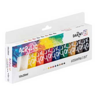 Darwi For You acrylverf set 10 x 20 ml