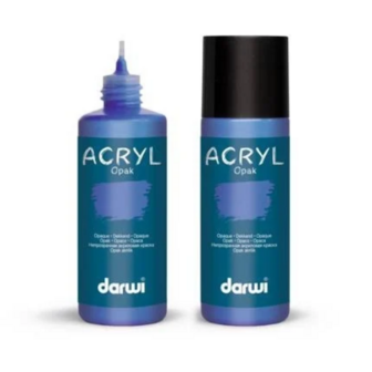 Darwi opaque acrylverf donkerblauw 236
