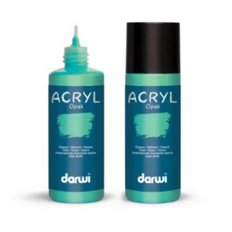 Darwi opaque acrylverf smaragdgroen 620