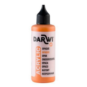 Darwi opaque acrylverf oranje 752 - 80 ml