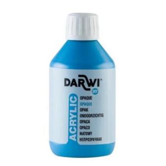 Darwi opaque acrylverf blauw 215 - 250 ml