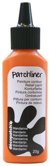 Patchliner reliëfverf Mandarijn (oranje)
