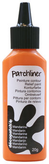 Patchliner reli&euml;fverf Mandarijn (oranje)