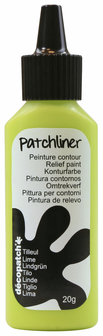 Patchliner reli&euml;fverf Lime (lichtgroen)