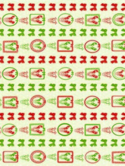 Decopatch papier Kerstpatroon rendier in fotolijstje OP=OP