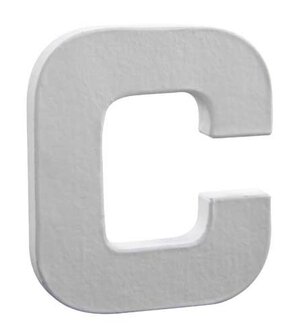 Letter wit C 12 cm