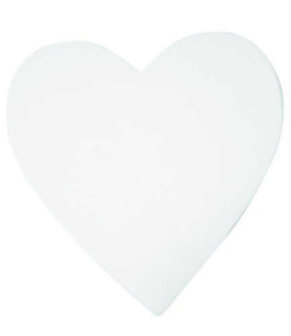 Symbool hart dicht 20,5 cm