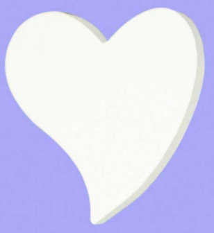 Symbool hart dicht 12 cm