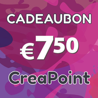 Cadeaubon 7,50 euro