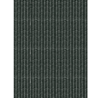 Decopatch papier Zwart/wit zigzag OP=OP