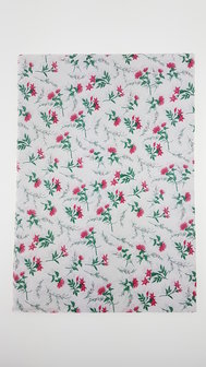 Paperpatch  decoupagepapier Flowers white