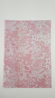 Paperpatch  decoupagepapier Lace purple
