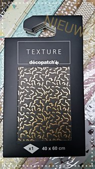 Texture Decopatch papier Gouden Slingers hotfoil XL