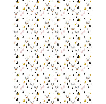 Texture Decopatch papier Het Bos hotfoil XL