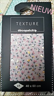 Texture Decopatch papier Vrijheid hotfoil XL