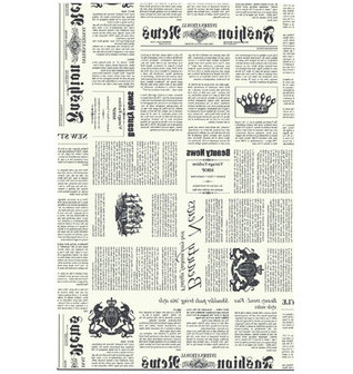 Decopatch papier Engelse krant 