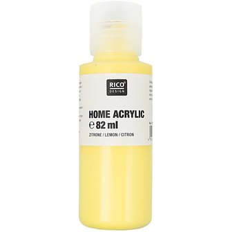 Acrylverf citroen lemon 