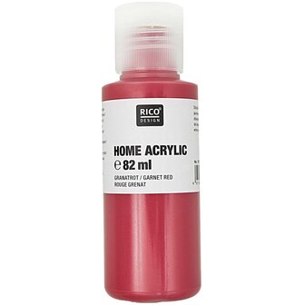 Acrylverf granaat rood garnet red