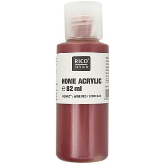 Acrylverf wijnrood wine red