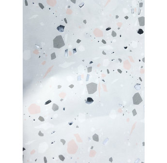 Texture Decopatch papier Terrazzo Grijs hotfoil