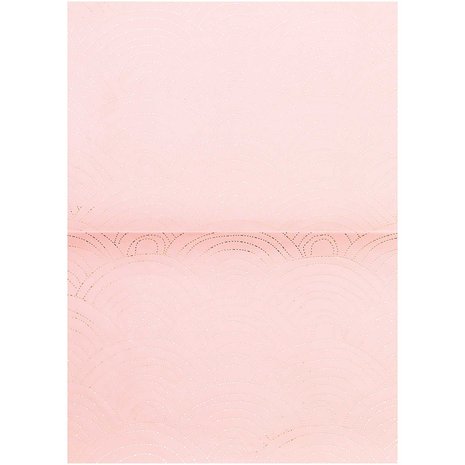 Paperpatch  decoupagepapier Jardin Japanese Waves Rose FSC mix