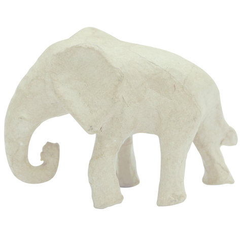 Decopatch Afrikaanse olifant 8 cm 