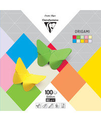 Origami papier 100 blad 12x12cm 10 tinten