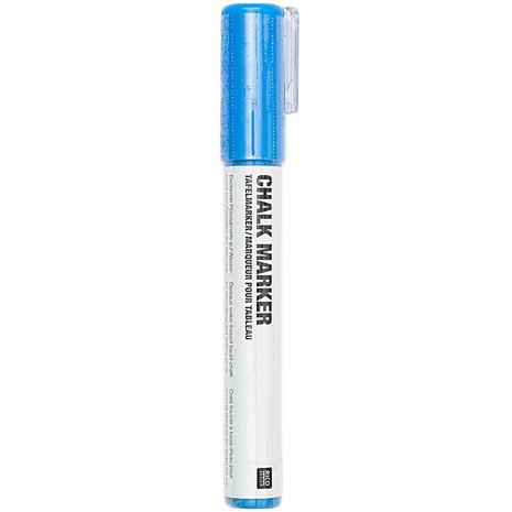 Chalk marker Krijtstift vloeibaar Blauw