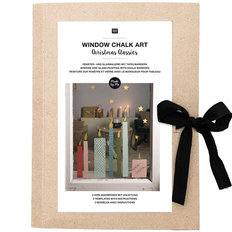Window Chalk Art Templates 3-delig Christmas Classics FSC Mix