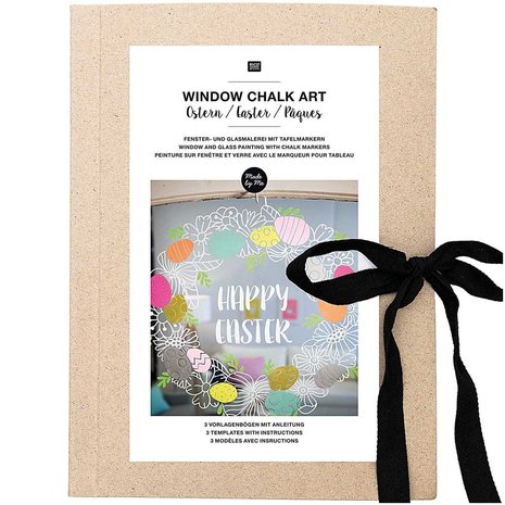 Window Chalk Art Templates 3-delig Easter FSC Mix